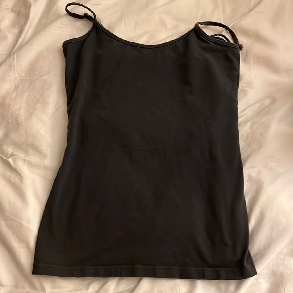 Women’s Grey Spaghetti Strap Tank Top
